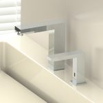 Quadrat DM Berührungslose Waschtisch Armatur - Deck Mounted Bathroom Faucet - Touch-free deck-mounted electronic faucet Quadrat DM Duo