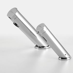 Touch Free AB 1953 Berührungslose Waschtisch Armatur - Deck Mounted Bathroom Faucet - Touch-free electronic faucet for deck-mounted installations Touch-Free-and-Green-28-SD_Duo