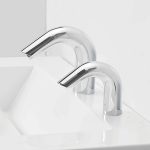 Automatic Soap Dispensers - Electronic Soap Dispenser - Touch free electronic soap dispenser for deck mounted installations - Classic Soap Dispenser Duo