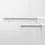 D28 Berührungslose Wandarmaturen - Touch-free wall-mounted electronic faucet - D28 with Tubular Soap Dispenser