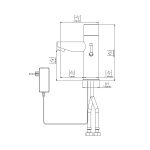 Trendy Touch 1000 BRE Self closing Touch Faucet – Bild 2