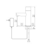 Trendy Touch BRE Self closing Touch Faucet – Bild 2