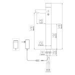 Trendy Touch 1000 Plus Electronic Touch Faucet – Bild 2