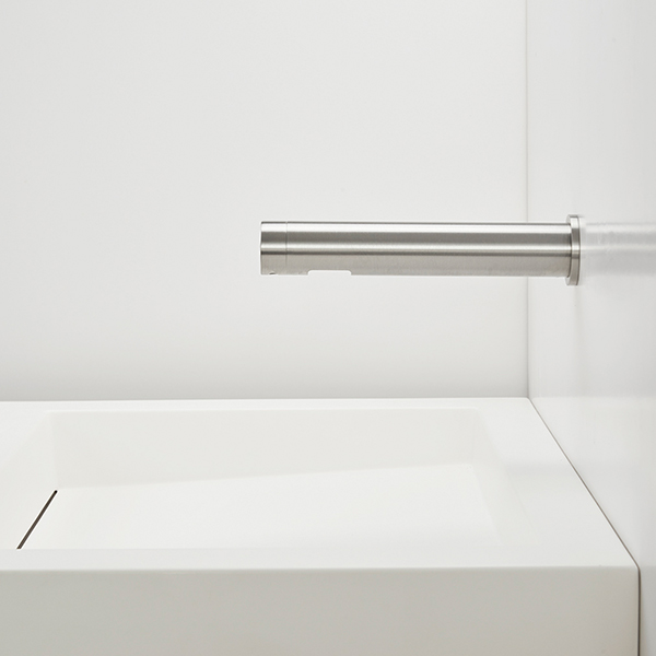 Tubular Händetrockner | Tubular HDbg Touch-free electronic hand dryer for wall-mounted installations - Tubular Hand Dryer